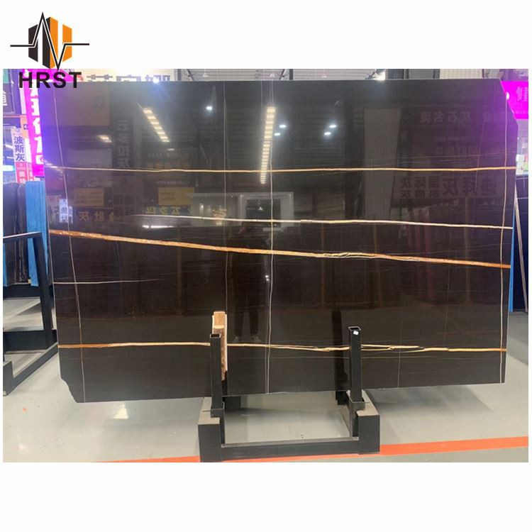 Sahara Noir Marble Slabs (3)