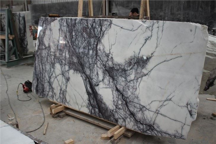 Lilac White Marble Slab Lilac White Marble Slab