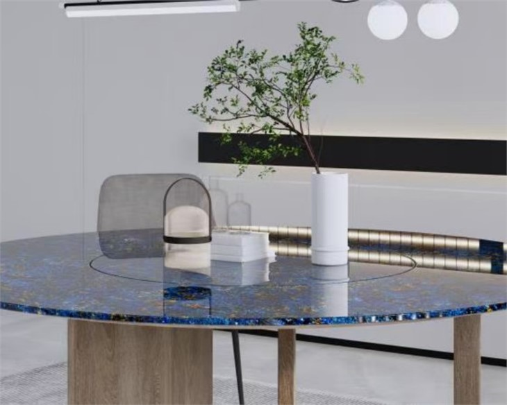 Natural Blue Marble Table Top Natural Blue Marble Table Top