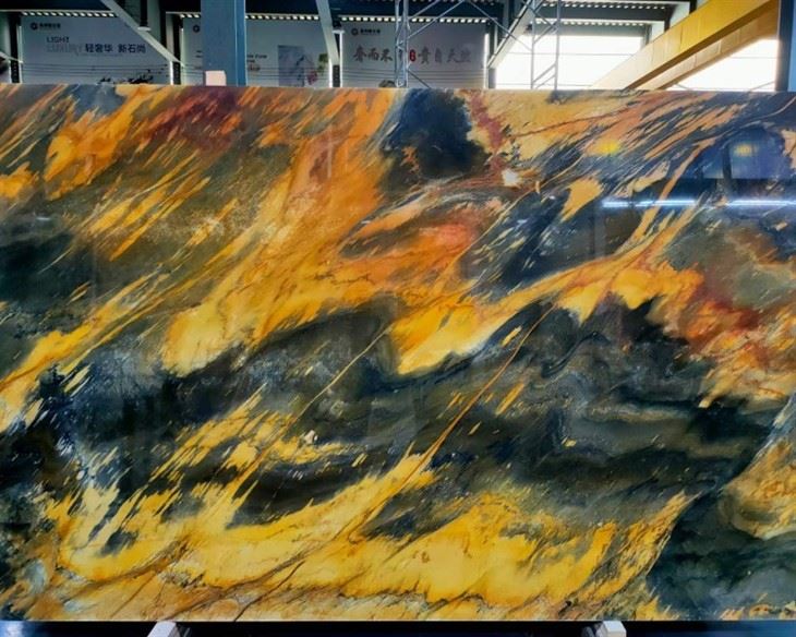 Jacaranda Quartzite Slab Jacaranda Quartzite Slab