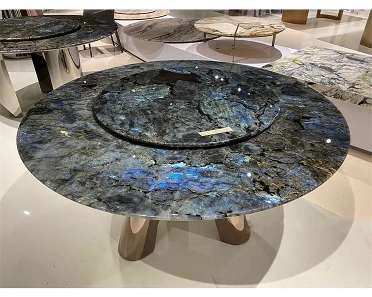 Blue Emerald Granite table